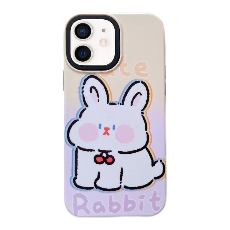 

For iPhone 11 2 in 1 PC + TPU Shockproof Phone Case(Rabbit)