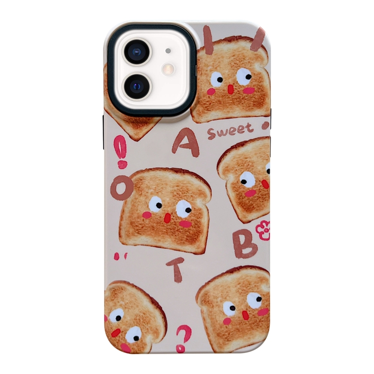 

For iPhone 11 2 in 1 PC + TPU Shockproof Phone Case(Bread)
