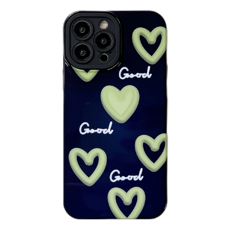 

For iPhone 13 Pro Max 2 in 1 PC + TPU Shockproof Phone Case(Heart)