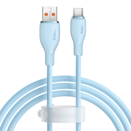 

Baseus Pudding Series 100W USB to Type-C Fast Charging Data Cable, Length:1.2m(Blue)