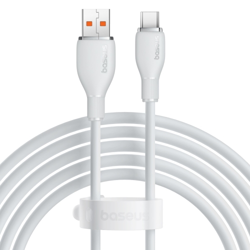 

Baseus Pudding Series 100W USB to Type-C Fast Charging Data Cable, Length:2m(White)