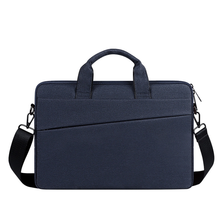 

For 13.3 inch ST01S Waterproof Oxford Laptop Diagonal Shoulder Handbag(Navy Blue)