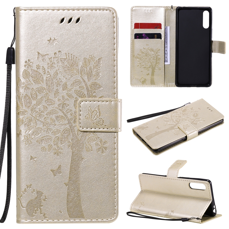 Sony Xperia IV Slim Leather Wallet Case For Sony Xperia L4