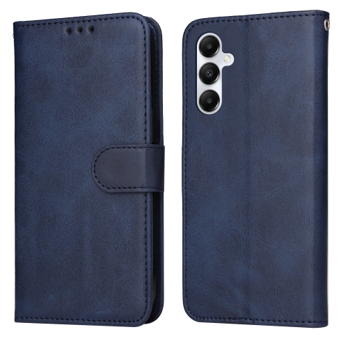 

For Samsung Galaxy A05s Classic Calf Texture Flip Leather Phone Case(Blue)