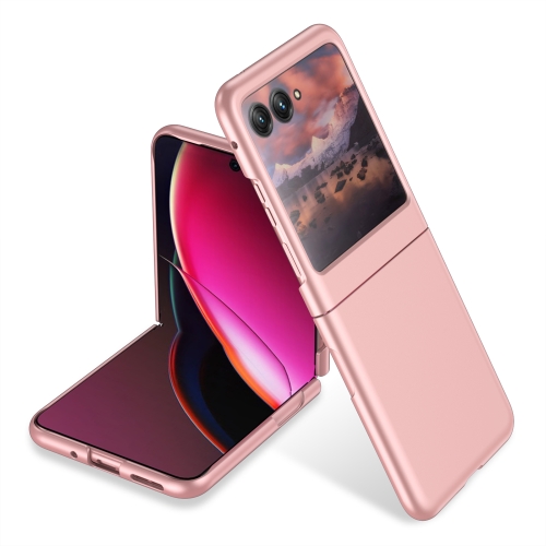 

For Motorola Razr 40 Ultra GKK Ultra-thin Full Coverage Phone Case(Pink)