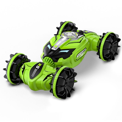 

JJR/C Q150 2.4G 4WD Drive Double Sided Remote Control Amphibious Car(Green)