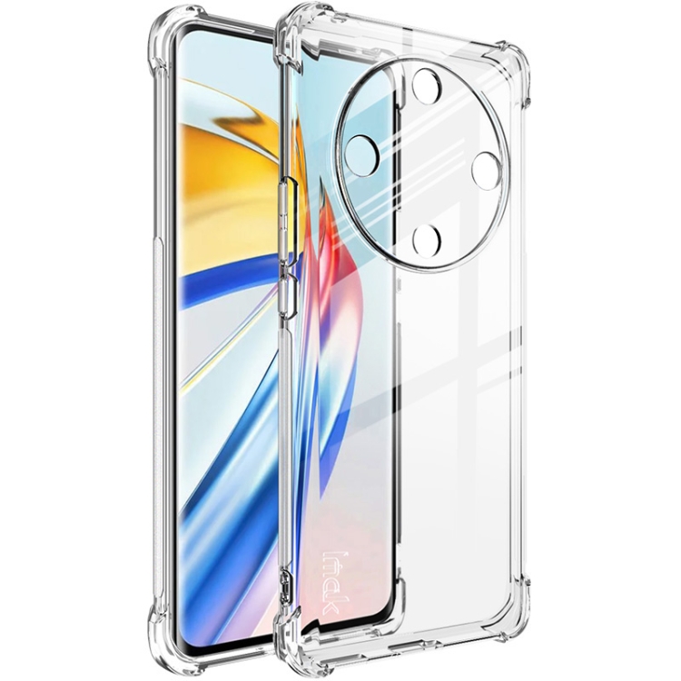 

For Honor X9b 5G imak Shockproof Airbag TPU Phone Case(Transparent)