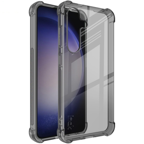 

For Samsung Galaxy S24+ 5G imak Shockproof Airbag TPU Phone Case(Transparent Black)