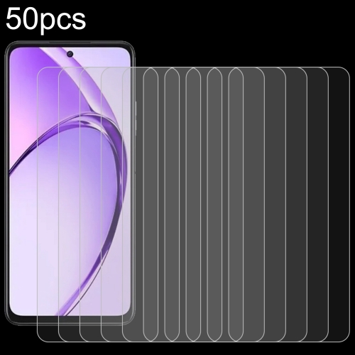 

For OPPO A3x 50pcs 0.26mm 9H 2.5D Tempered Glass Film