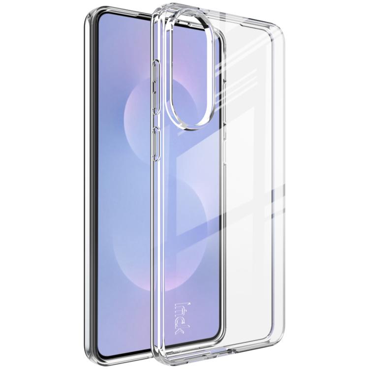

For Samsung Galaxy S25 Edge 5G imak UX-10 Series Transparent Shockproof TPU Phone Case(Transparent)