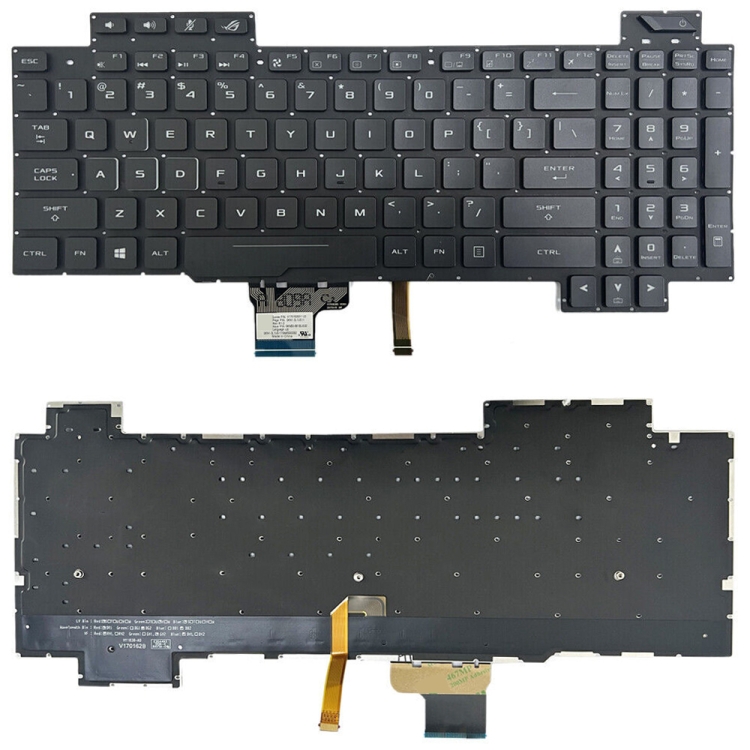 

For ASUS GL504 GL504GV GL504G GL504GM US Version Backlight Laptop Keyboard(Black)