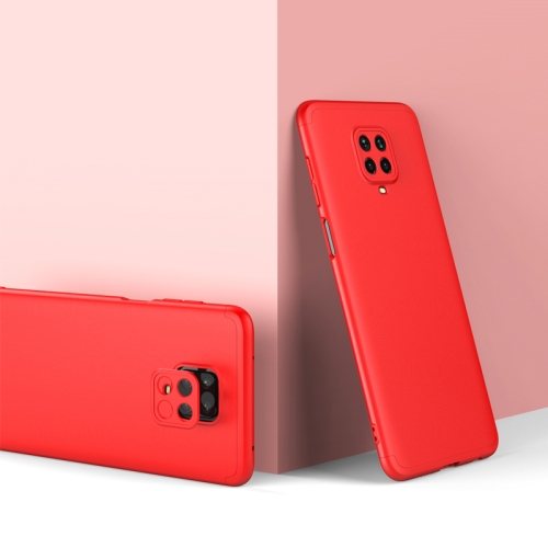 

For Xiaomi Redmi Note 9 Pro Max / Note 9s GKK Three Stage Splicing Full Coverage PC Protective Case(Red)