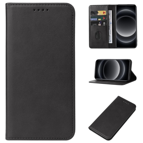 For Xiaomi 14 Ultra Magnetic Closure Leather Phone Case(Black)