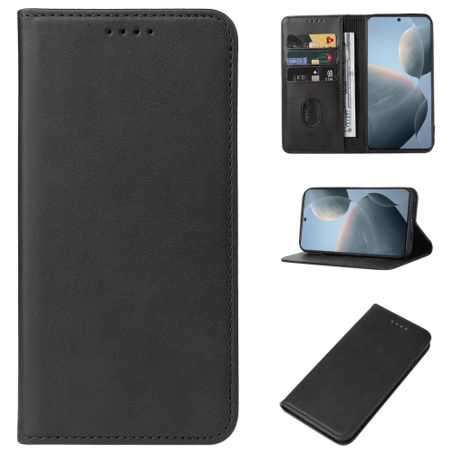 For Xiaomi Redmi K70E Magnetic Closure Leather Phone Case(Black)