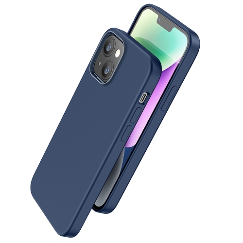 FUNDA PARA TELÉFONO DE SILICONA LÍQUIDA PARA IPHONE11 PRO MAX AZUL