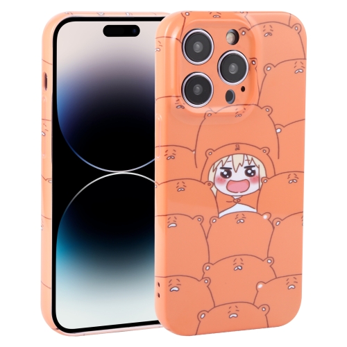 

For iPhone 14 Pro Max Dustproof Net Full Coverage PC Phone Case(Cartoon Character)