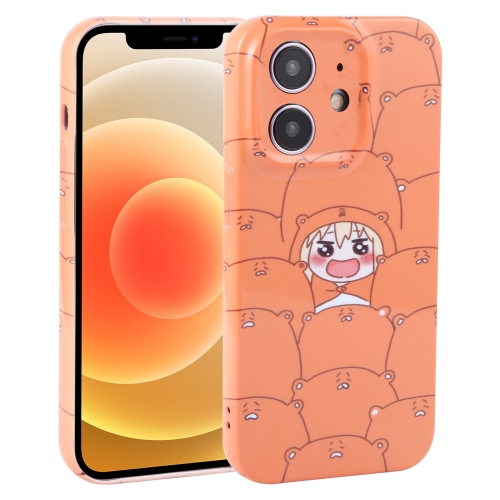 

For iPhone 12 Dustproof Net Full Coverage PC Phone Case(Cartoon Character)