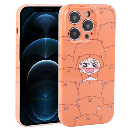 

For iPhone 12 Pro Max Dustproof Net Full Coverage PC Phone Case(Cartoon Character)