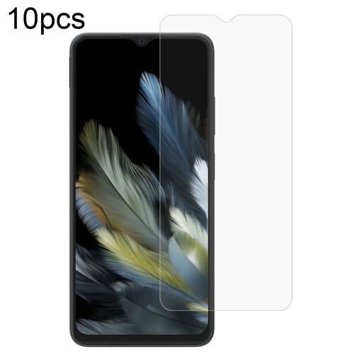 

For Blackview WAVE 8 10pcs 0.26mm 9H 2.5D Tempered Glass Film