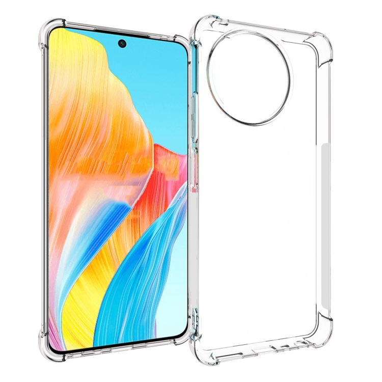 

For Realme 11 5G Shockproof Non-slip Thickening TPU Phone Case(Transparent)