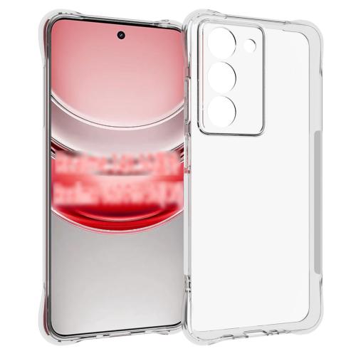 

For Realme 14x Shockproof Non-slip Thickening TPU Phone Case(Transparent)