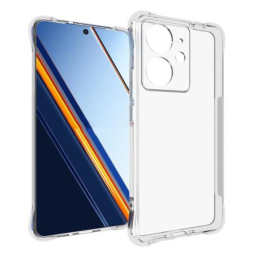 

For Realme Neo7 SE Shockproof Non-slip Thickening TPU Phone Case(Transparent)