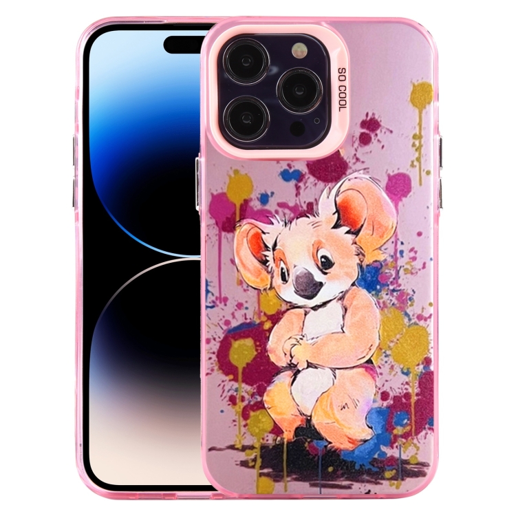 

For iPhone 14 Pro Max Animal Pattern PC Phone Case(Koala)