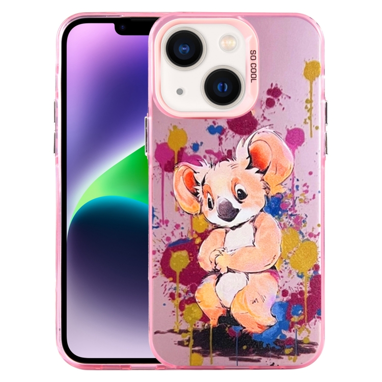 

For iPhone 14 Animal Pattern PC Phone Case(Koala)