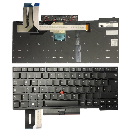 

For Lenovo Thinkpad E480 E485 T480s L480 German Version Laptop Keyboard