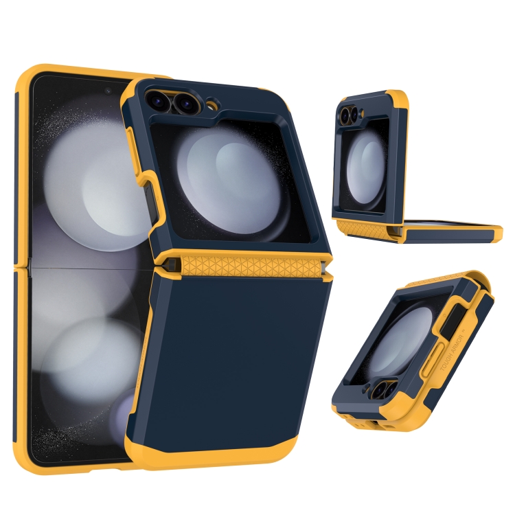 

For Samsung Galaxy Z Flip3 5G SGP Armor 2 in 1 Color Contrast TPU Hybrid PC Phone Case(Blue)