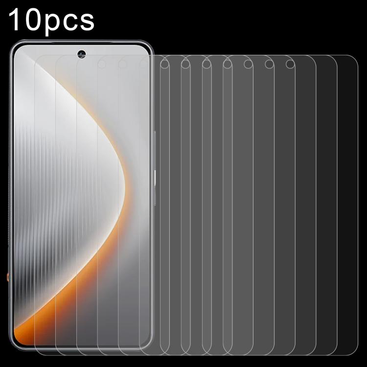 

For Tecno Pova 7 Ultra 5G 10pcs 0.26mm 9H 2.5D Tempered Glass Film
