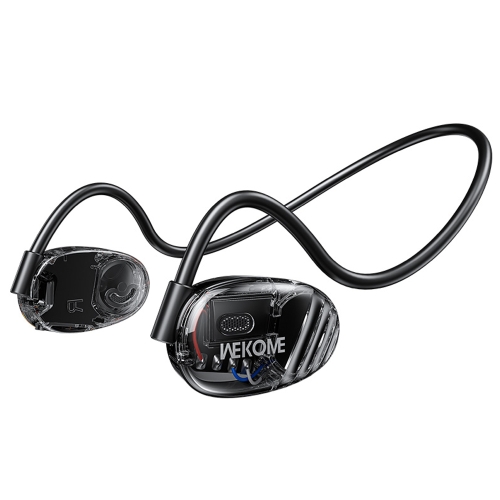 Fone de ouvido esportivo Bluetooth WK VC03 para condução de ar (preto)