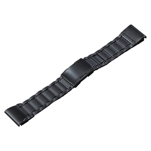 

For Garmin Tactix 7 Pro/Fenix 7X/6X Pro 26mm Quick Release Five Bead Titanium Steel Watch Band(Black)