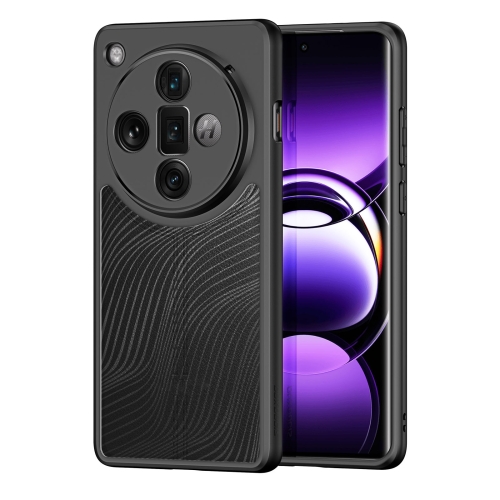 

For OPPO Find X7 Ultra DUX DUCIS Aimo Series Frosted Feel Phone Case(Black)