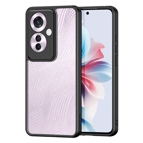 

For OPPO Reno11 F/F25 Pro DUX DUCIS Aimo Series Frosted Feel Phone Case(Black)