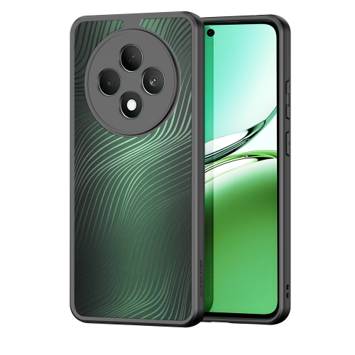 

For OPPO Reno12 F 4G / 5G / F27 DUX DUCIS Aimo Series Frosted Feel Phone Case(Black)