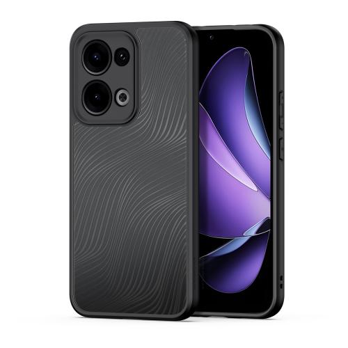 

For OPPO Reno13 Global DUX DUCIS Aimo Series Frosted Feel Phone Case(Black)