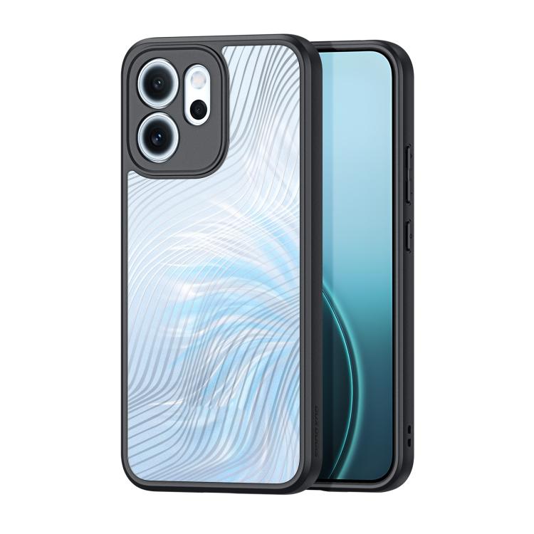 

For OPPO Reno14 F 5G DUX DUCIS Aimo Series Frosted Feel Phone Case(Black)