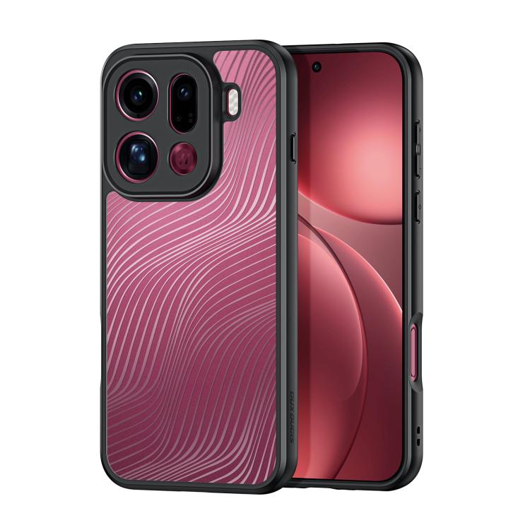

For OPPO Find X9 Pro DUX DUCIS Aimo Series Frosted Feel Phone Case(Black)