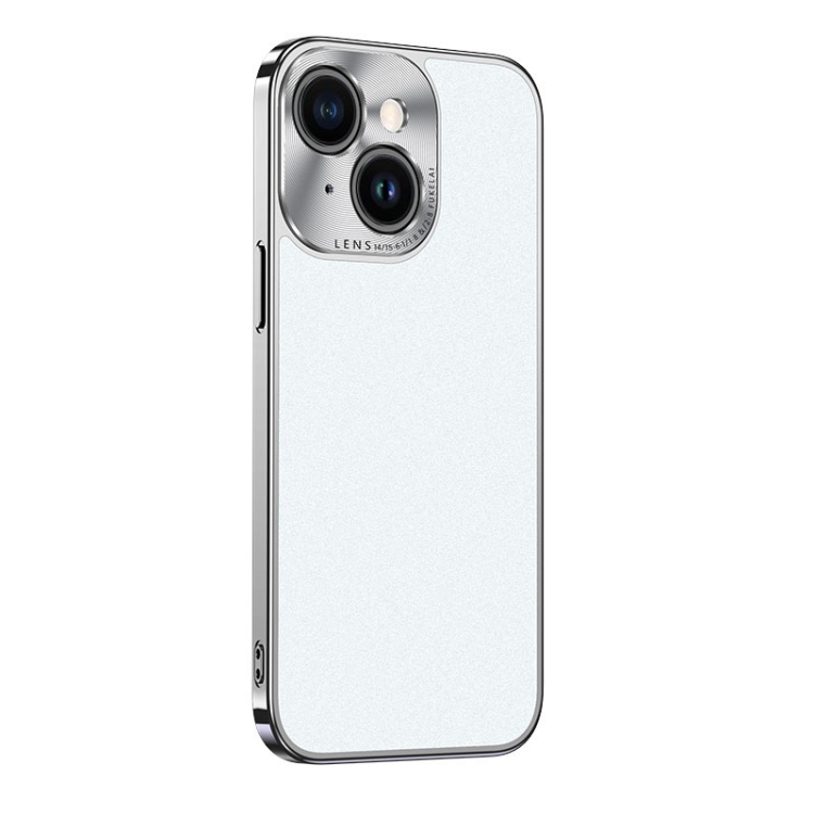 

For iPhone 13 Starshine Frosted Series Airbag Shockproof Phone Case(White)