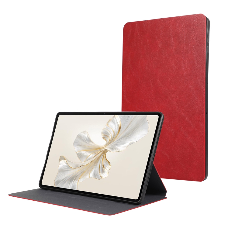 

For Honor Pad 9 TPU Flip Tablet Protective Leather Case(Red)