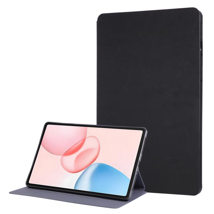 

For Honor Pad 10 12.1 Simple Crazy Horse Leather Tablet Case(Black)
