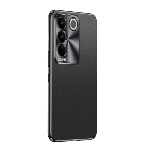 

For vivo S16 Starshine Frosted Series Airbag Shockproof Phone Case(Black)