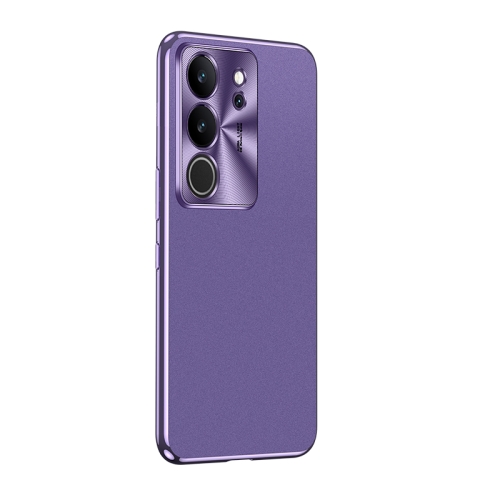 

For vivo S17 Pro Starshine Frosted Series Airbag Shockproof Phone Case(Purple)