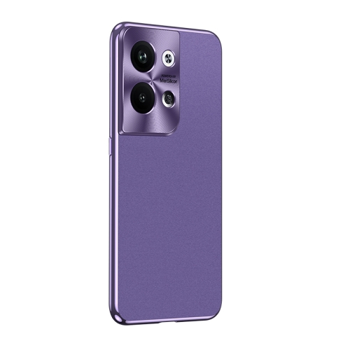 

For OPPO Reon10 Pro+ Starshine Frosted Series Airbag Shockproof Phone Case(Purple)