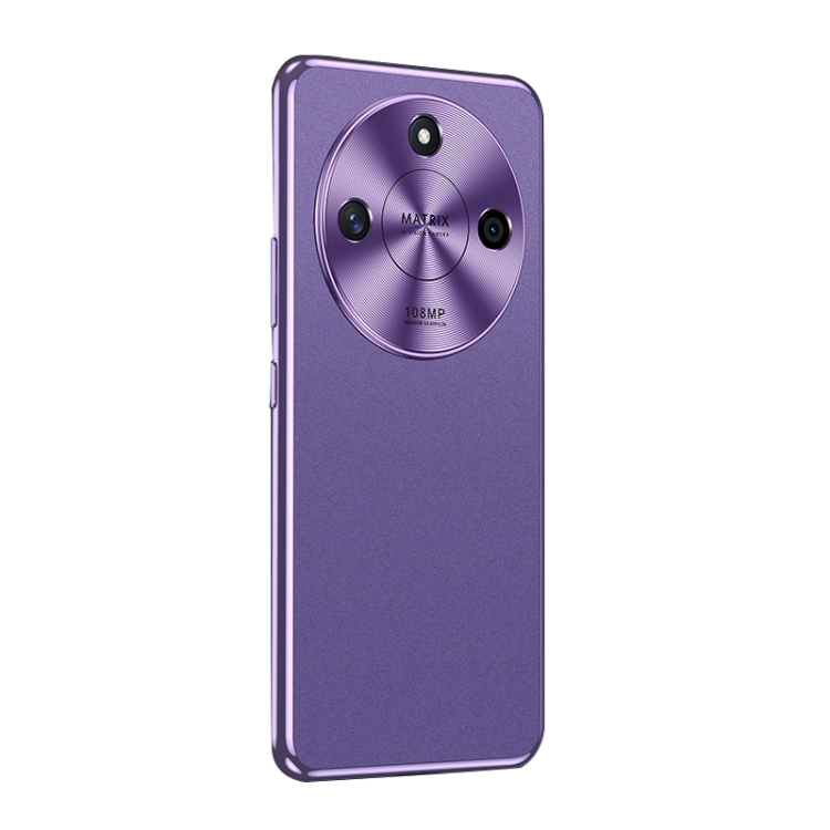 

For Honor X50 Starshine Frosted Series Airbag Shockproof Phone Case(Purple)