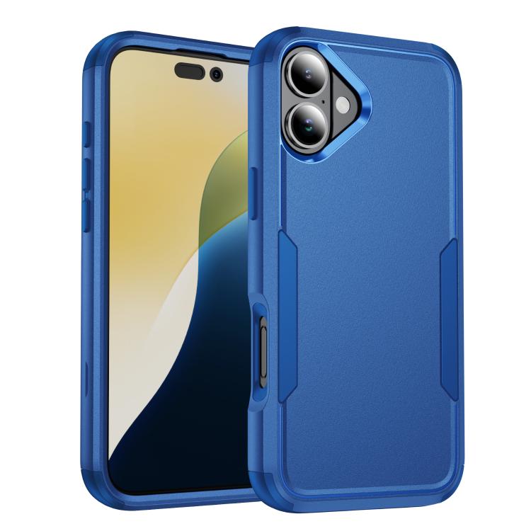

For iPhone 17 Commuter Shockproof TPU + PC Phone Case(Royal Blue)