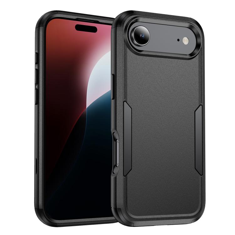 

For iPhone 17 Air Commuter Shockproof TPU + PC Phone Case(Black)