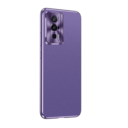 

For Xiaomi Redmi K60 Starshine Frosted Series Airbag Shockproof Phone Case(Purple)