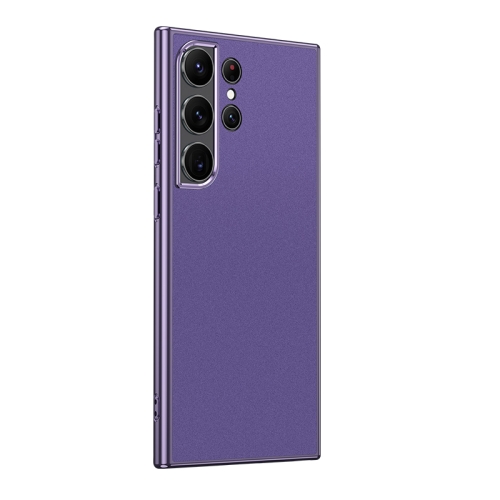 

For Samsung Galaxy S23 Ultra 5G Starshine Frosted Series Airbag Shockproof Phone Case(Purple)